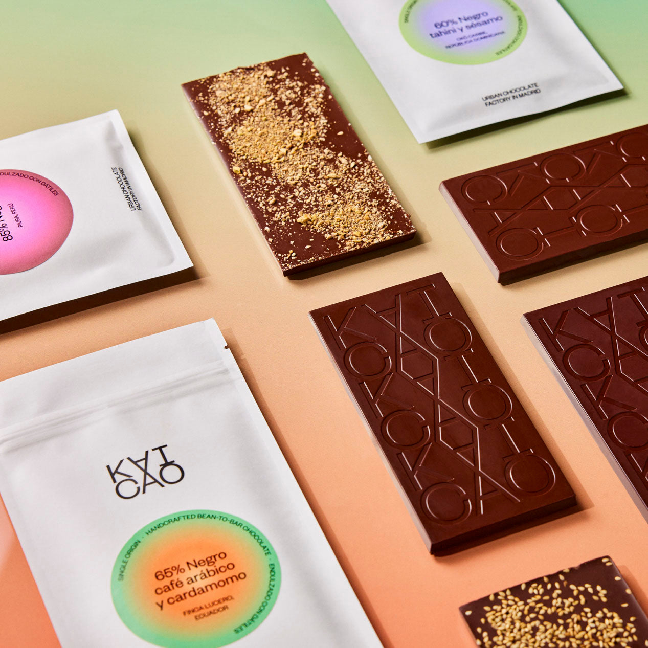 Bean to bar chocolate collection