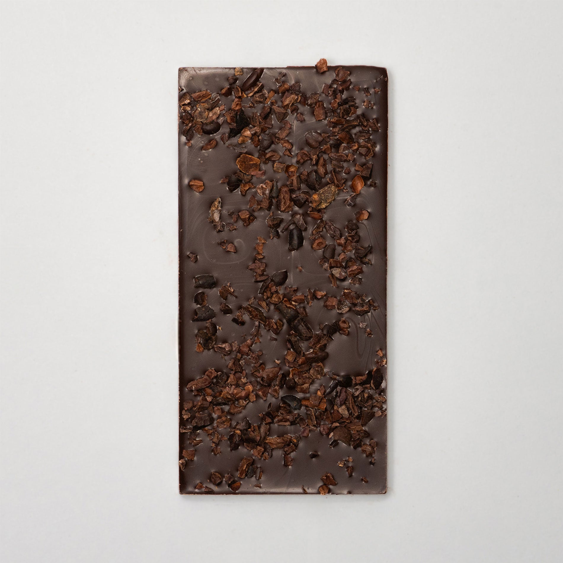 Cioccolato fondente al 70% con nibs di cacao tostati, foresta di Semuliki, Uganda
