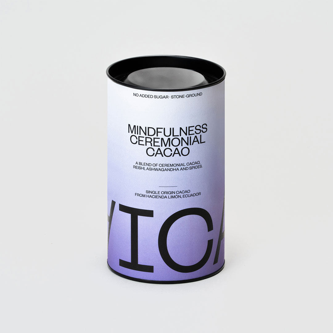 Cacao Ceremonial Mindfulness - Una Mezcla de Cacao Ceremonial, Reishi, Ashwagandha y Especias