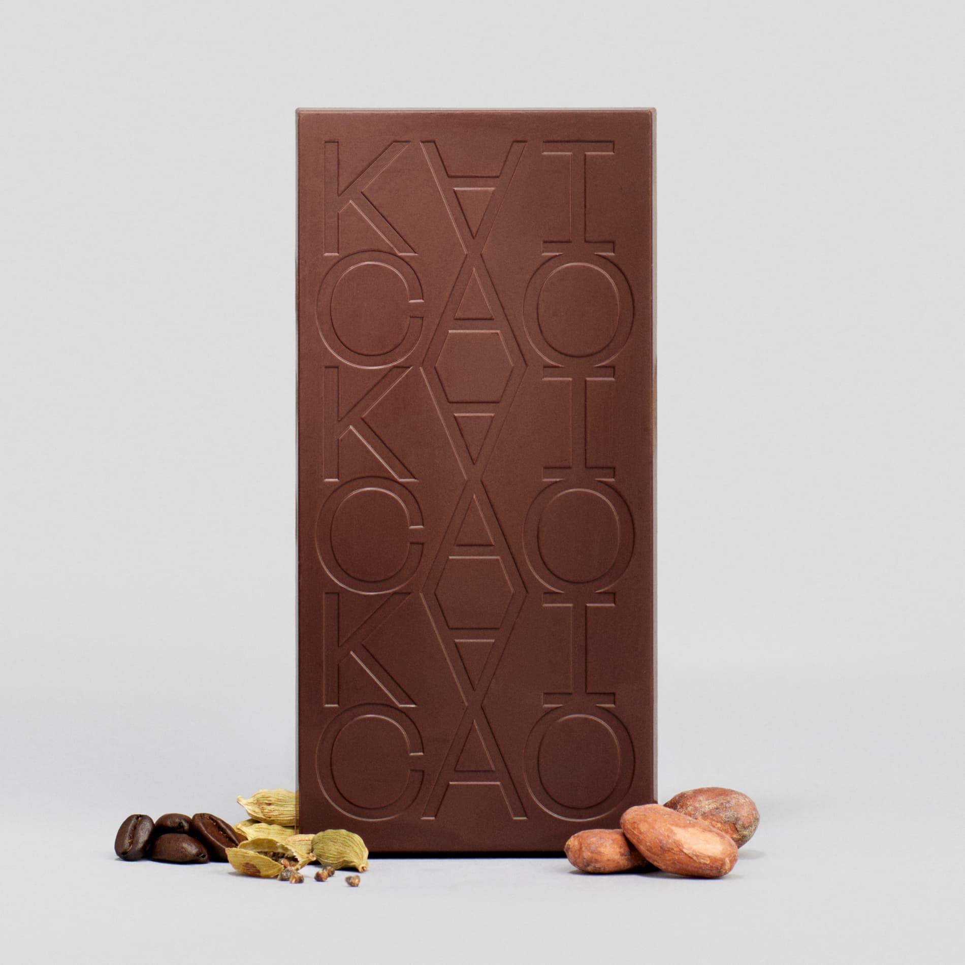 65% Dark Chocolate with Arabic Coffee and Cardamon – Kaicao